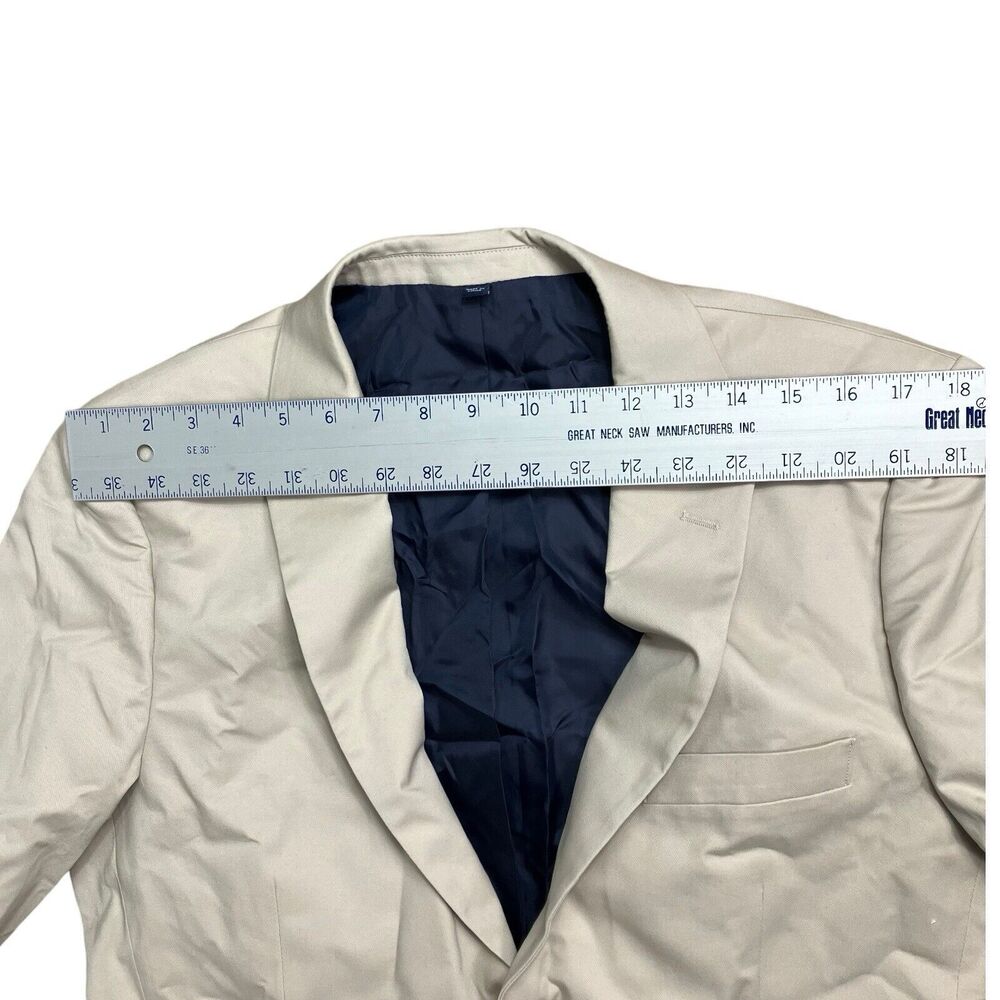 J Crew‎ Men's 40L Thompson Stretch Suit Jacket Stretch Chino Chic Preppy BA491 - Picture 7 of 14